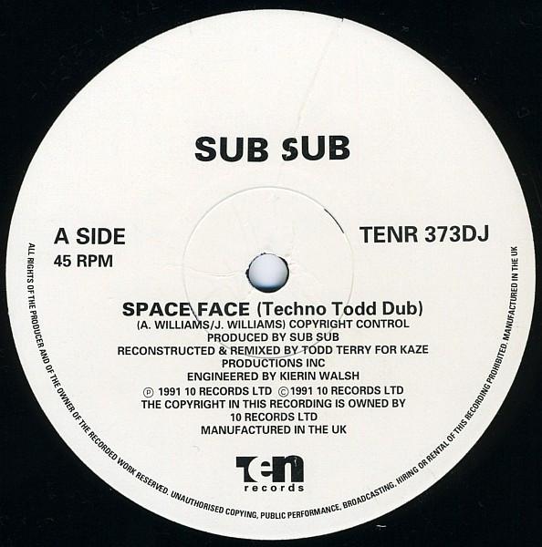 Sub Sub - Space Face (Todd Terry Remixes)