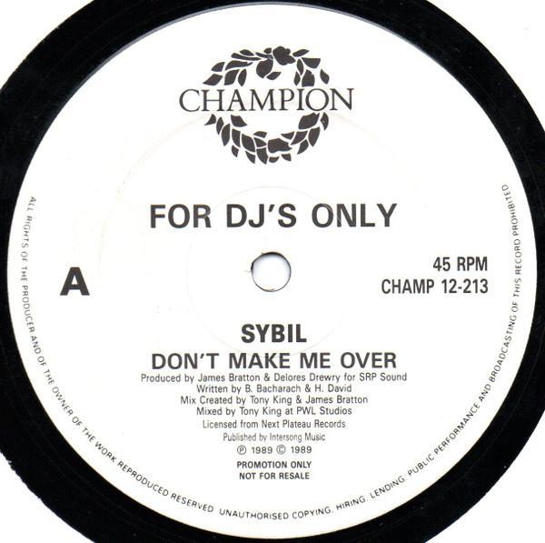 Sybil - Don't Make Me Over