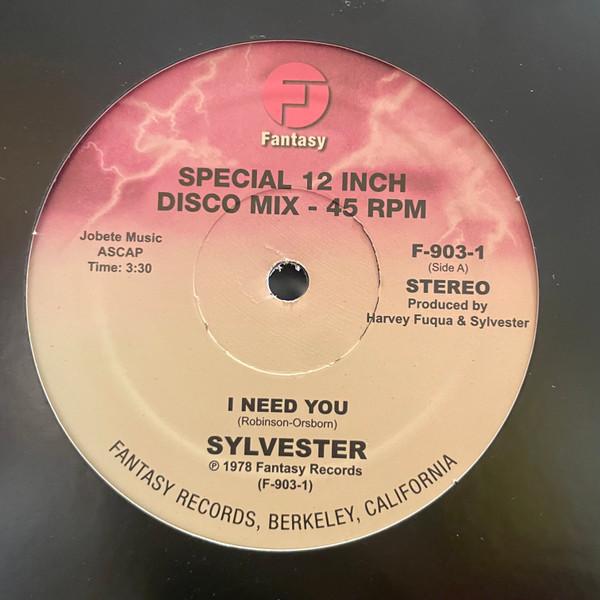 Sylvester - I Need You