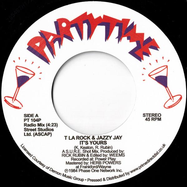 T La Rock, Jazzy Jay - It's Yours