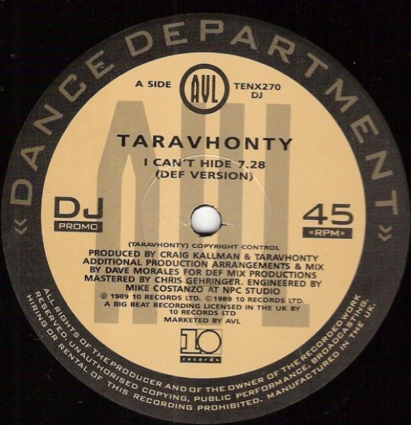 Taravhonty - I Can't Hide