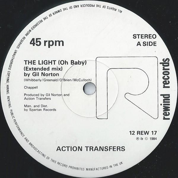 The Action Transfers - The Light (Oh Baby)