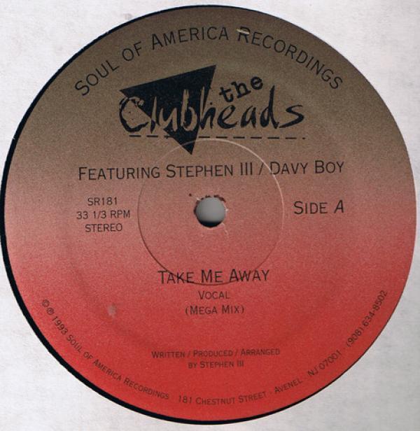The Clubheads, Davy Boy, Stephen III - Take Me Away