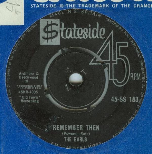 The Earls - Remember Then