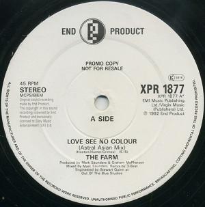 The Farm - Love See No Colour