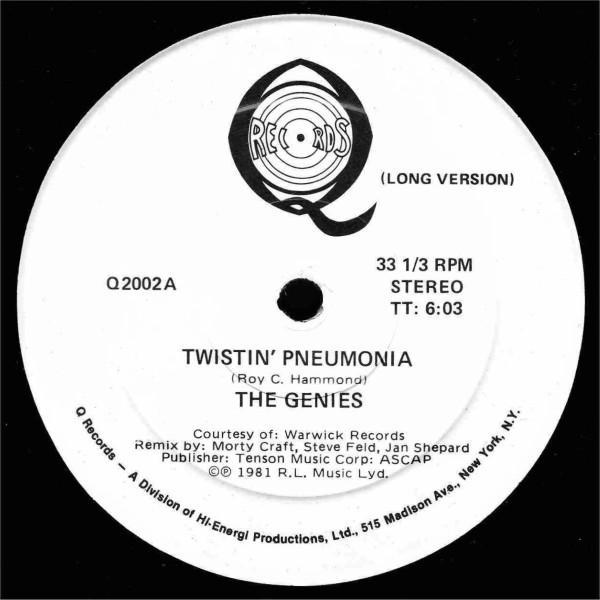 The Genies - Twistin' Pneumonia