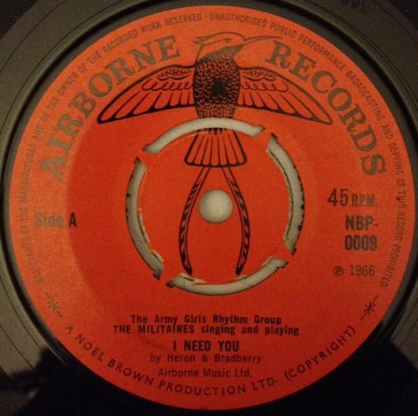 The Militaires - I Need You
