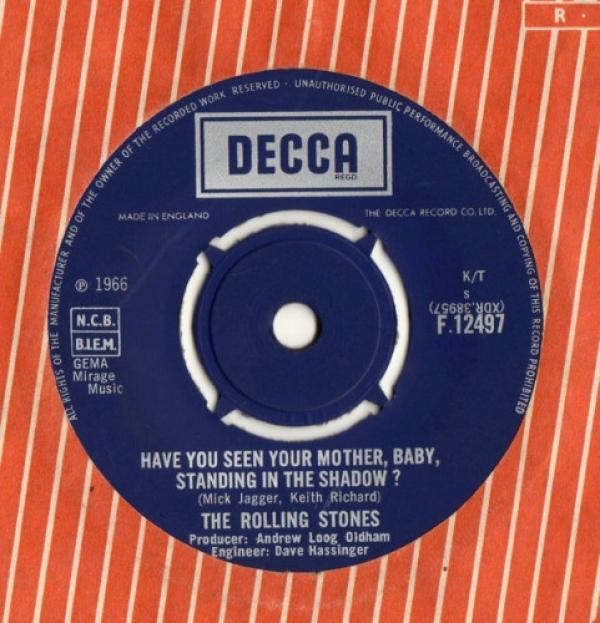 The Rolling Stones - Have You Seen Your Mother, Baby, Standing In The Shadow ?