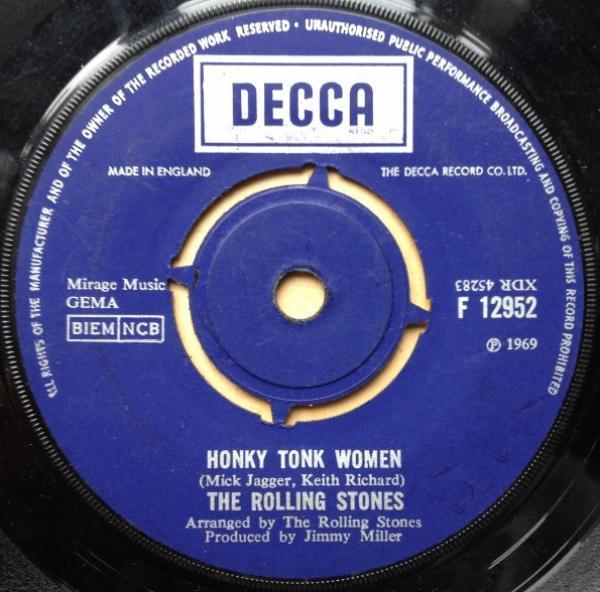 The Rolling Stones - Honky Tonk Women / You Can't Always Get What You Want