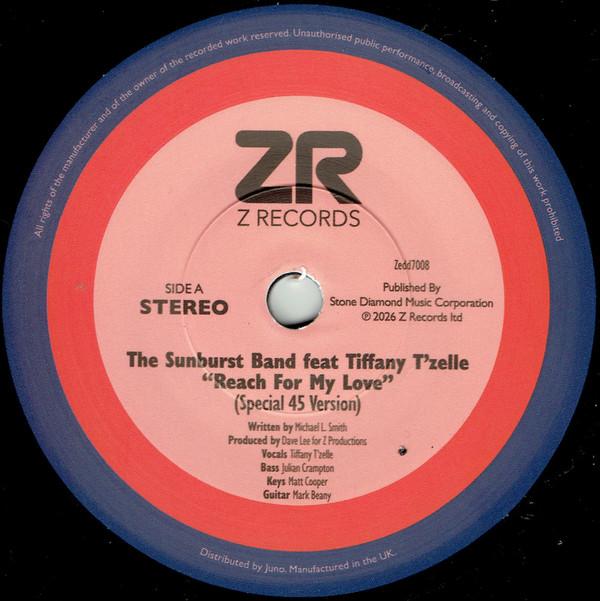 The Sunburst Band, Tiffany T'zelle - Reach For My Love / 27 Sided
