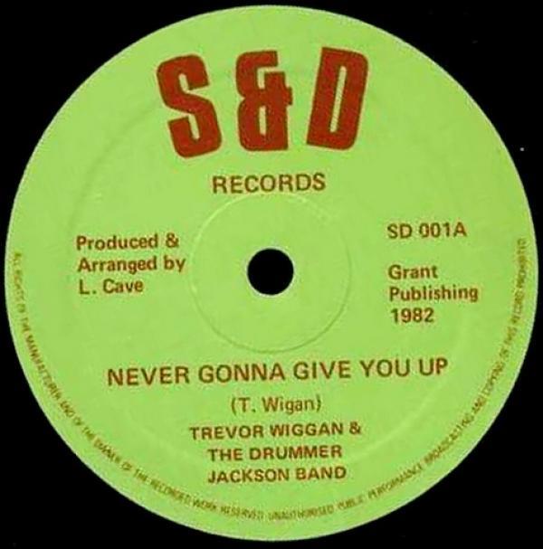 Trevor Wiggan, The Drummer Jackson Band - Never Gonna Give You Up