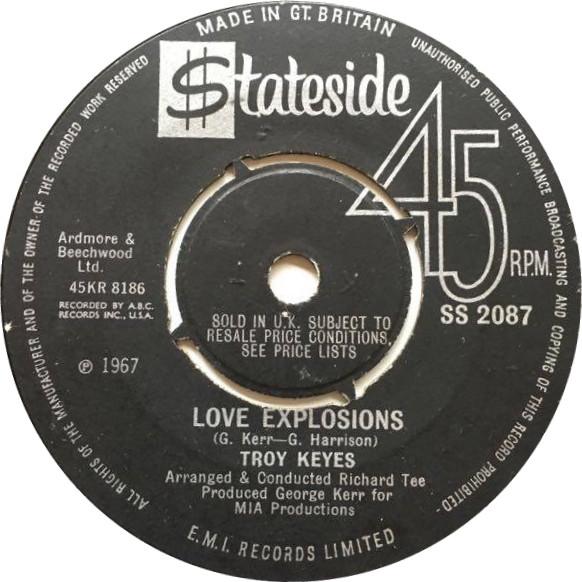Troy Keyes - Love Explosions