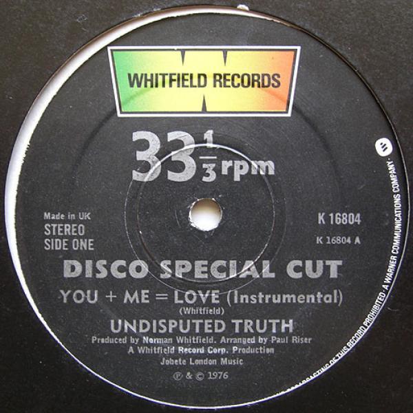 Undisputed Truth (2) - You + Me = Love