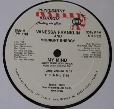Vanessa Franklin, Midnight Energy - My Mind