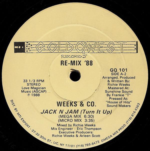 Weeks & Co. - Jack N Jam (Re-Mix '88)