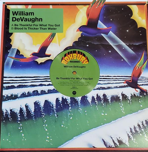 William DeVaughn - Be Thankful For What You Got